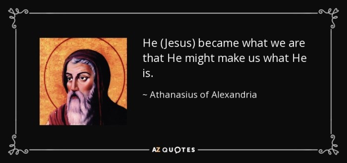 Athanasius on the incarnation quotes