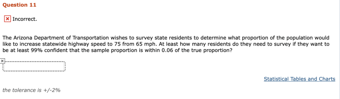 The arizona department of transportation wishes to survey